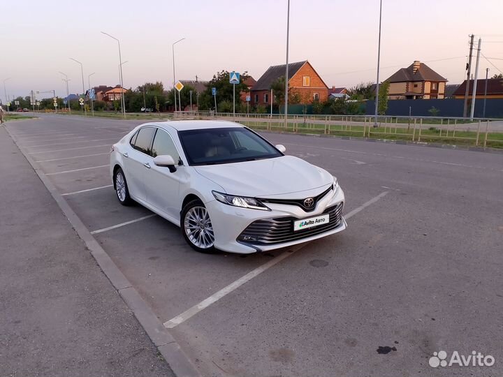 Toyota Camry 2.5 AT, 2018, 106 000 км