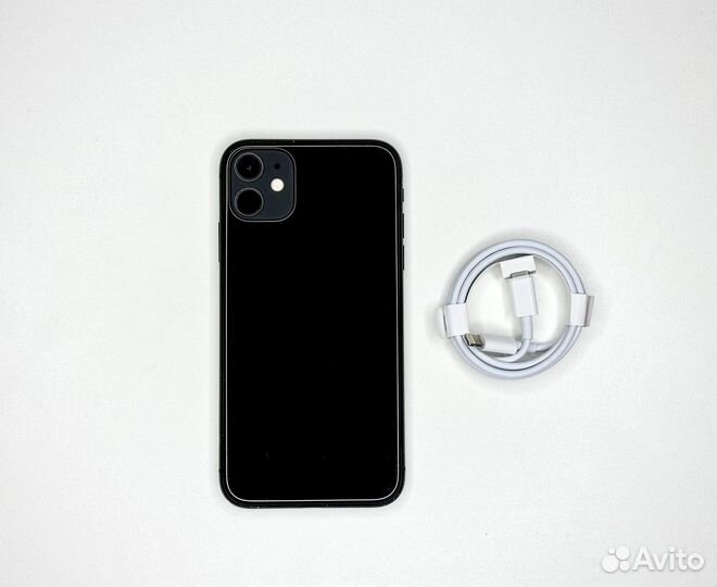 iPhone 11 64Gb Black (83%,чек,2sim)