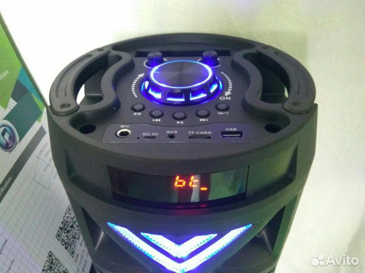 Bluetooth колонка BT speaker ZQS-6201