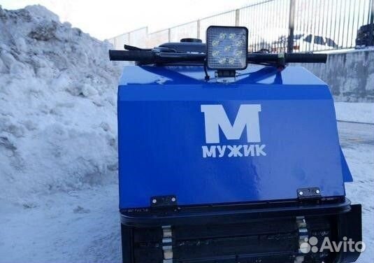 Мотобуксировщик Мужик М500 Лонг Витринный
