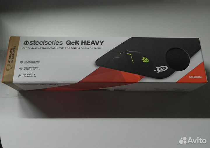 Коврик для мыши steelseries qck heavy