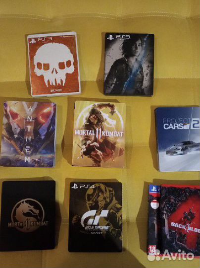 Стилбук ps4 steelbook