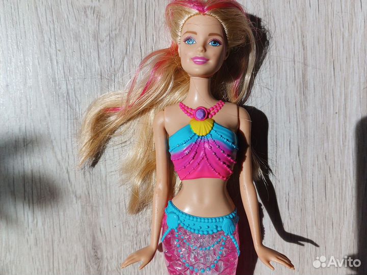 Кукла барби barbie,меняющая цвет