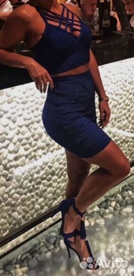 Бандажное платье 44 46. Шикарное