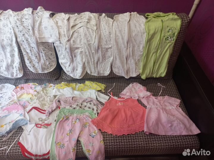 Детские вещи пакетом для девочек