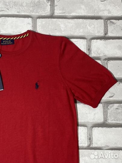 Вязаная футболка Ralph Lauren