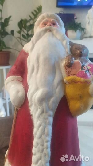 Дед мороз СССР пресс опилки