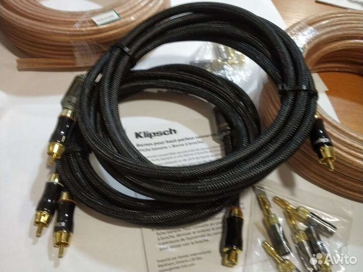 Klipsch кабели/провода/бананы для акустики