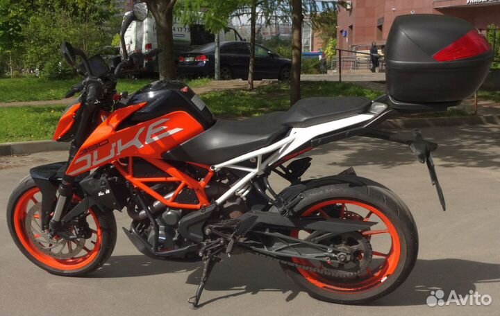 KTM Duke390 2018 г. оранжевый