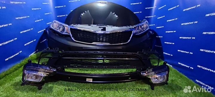 Передняя часть в сборе Kia Rio 3 рестайлинг