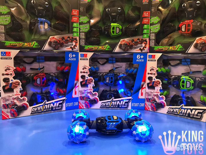 Машинка-Перевертыш Управления Жестами (Большая)