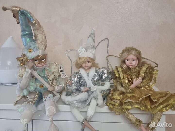 Куклы интерьерные музыкальные