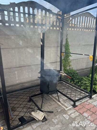 Печь для казана