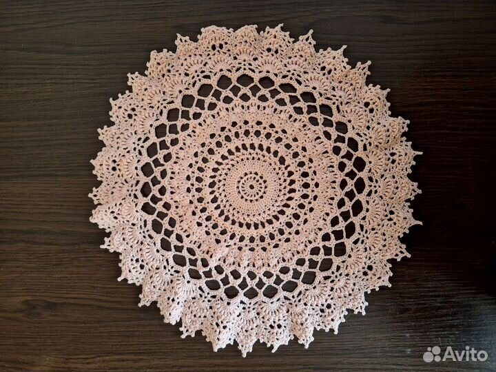 Салфетки вязаные крючком