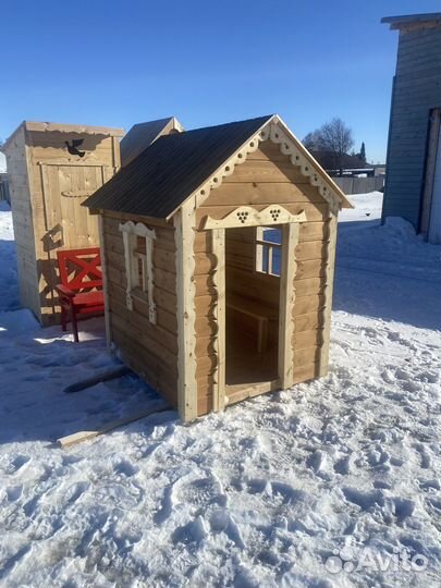 Детский игровой домик уличный