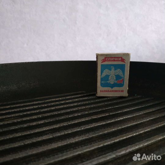 Чугунная сковорода гриль с прессом