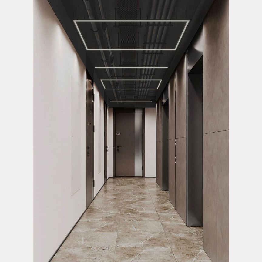 3-к. квартира, 69,6 м², 21/24 эт.