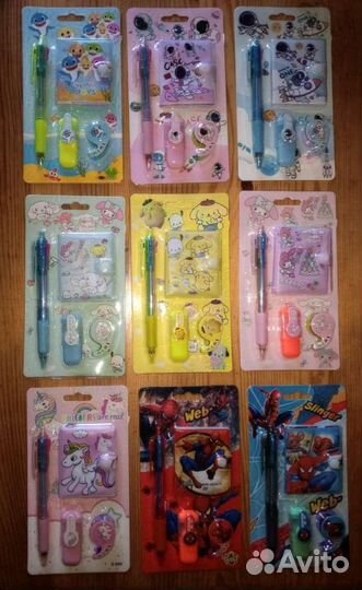 Канцелярия куроми,хеллоу Китти,пони, человек паук