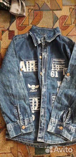 Рубашка на мальчика 104