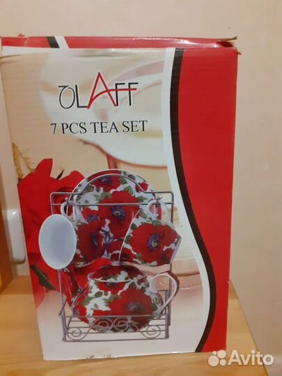 Чайный червиз на подставке