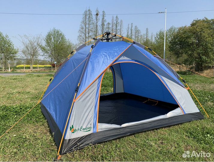 Палатка туристическая 3 местная автоматическая
