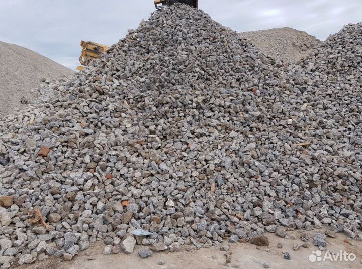 Вторичный щебень