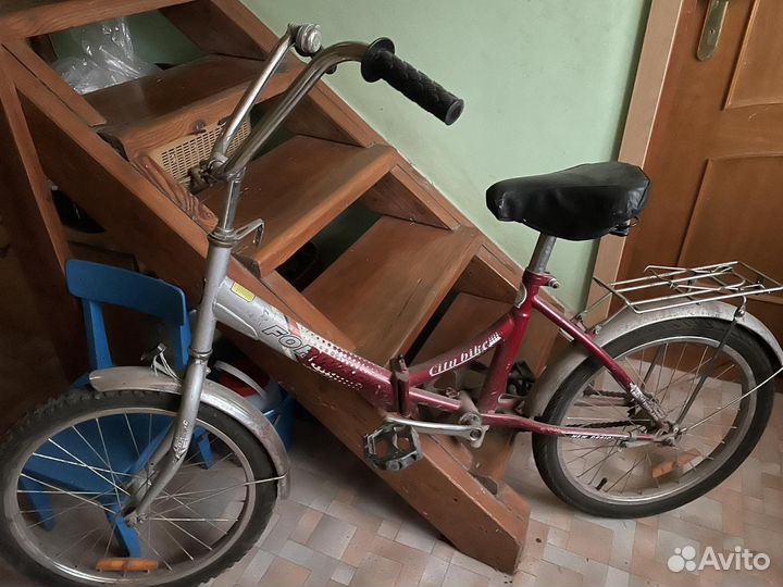 Велосипед stels складной