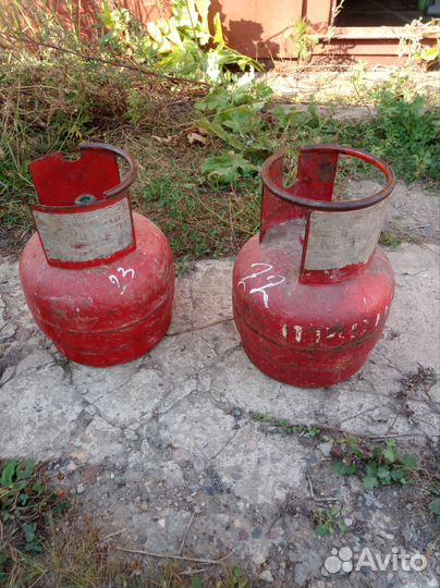 Газовые баллоны 5 л полные