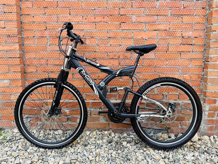 Велосипед горный двухподвес