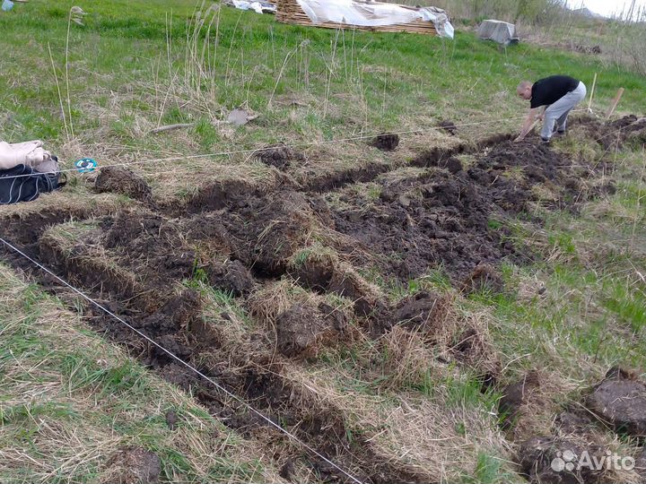 Бригада разнорабочих строителей