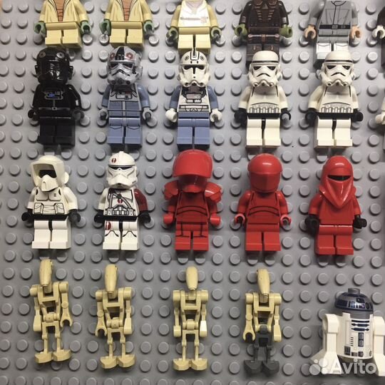 Lego star wars минифигурки