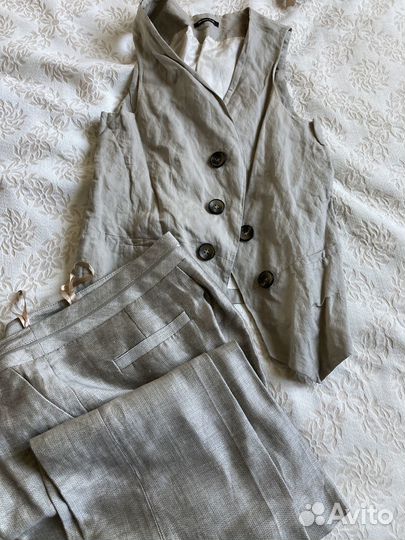 Платье, сарафан, юбка, брюки лето лен