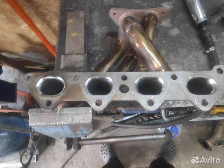 Выпускной коллектор 4-2-1 (паук) G4GC. Ceed 2.0