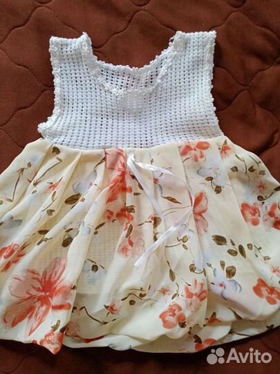 Одежда пакетом для девочки 1-1.5 года