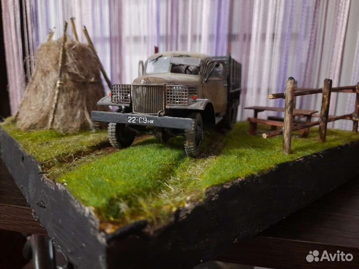 Диорама ЗИЛ 151