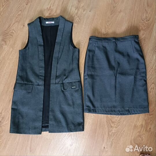 Школьная одежда для девочки 152 158. Ппиджак. Юбка