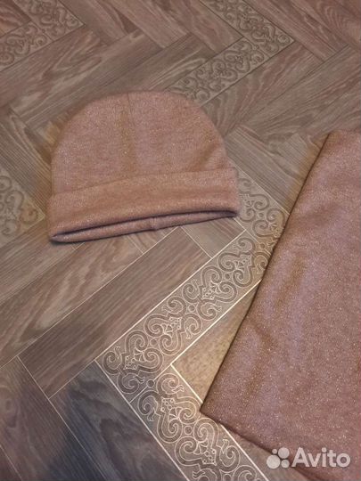 Комплект. Шапка и снуд