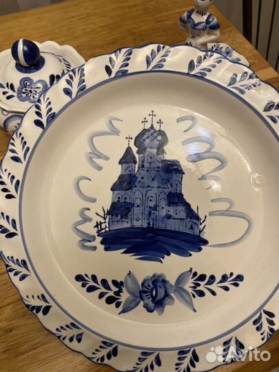 Сэт сахарница менажница блюдо