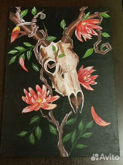 Картина акриловой краской