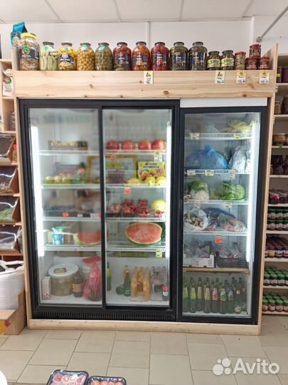 Витринный холодильник бу