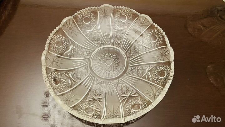 Хрустальный набор Лодочка