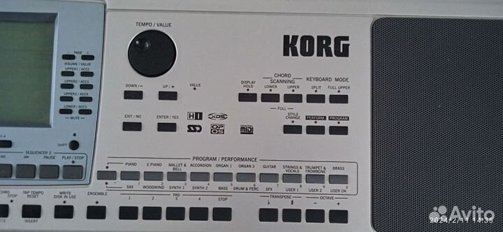 Синтезатор korg pa 50 в модификации 80-го корга