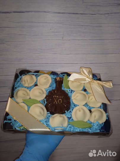 Сладкий подарок на день рождения шоколадные пельме