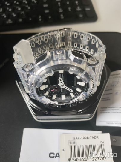 Часы casio g shock gax 100b