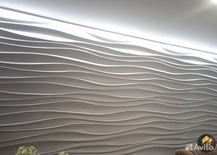Гипсовые 3D панели и декоративный камень Отделка