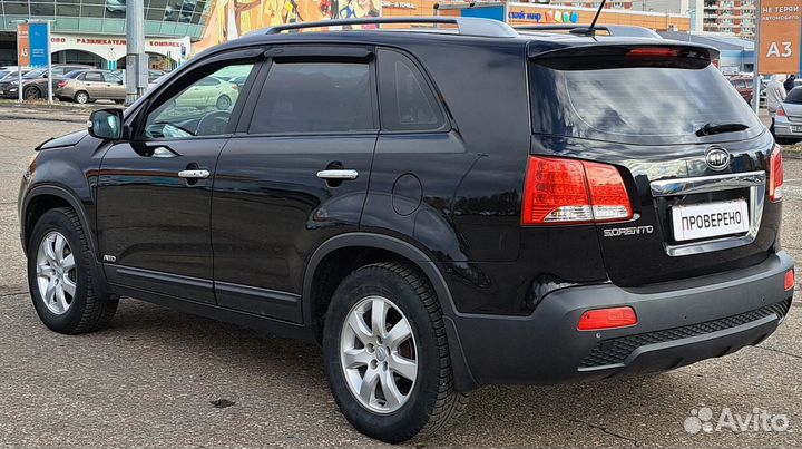 Kia Sorento 2.4 AT, 2010, 160 000 км