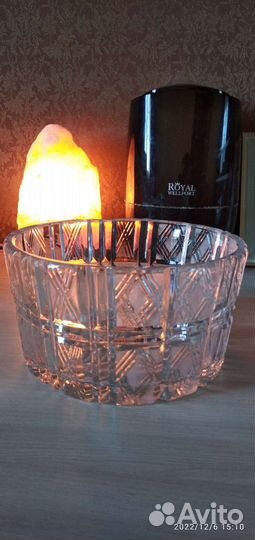 Хрустальная ваза времен СССР