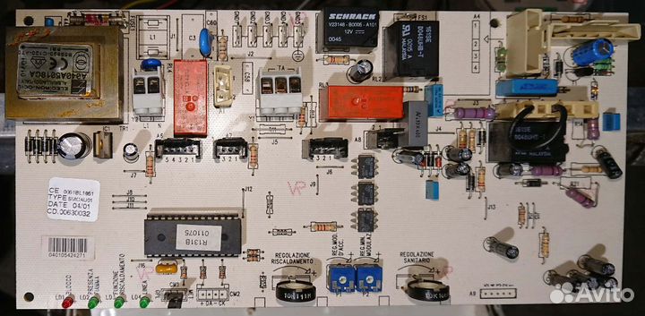 Плата управления Fondital tahiti CTN 24 Honeywell