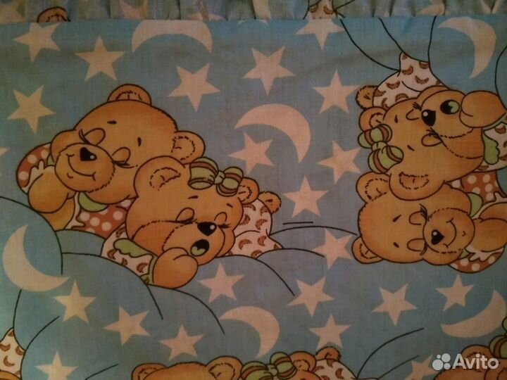 Бортики в кроватку