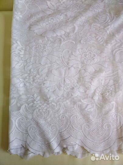 Комплект тюль и ламбрикен на кухню